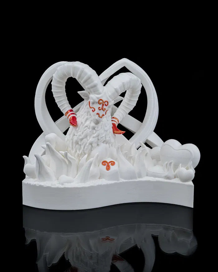 Aries Inferno Ram – Zodiac Statement Sculpture