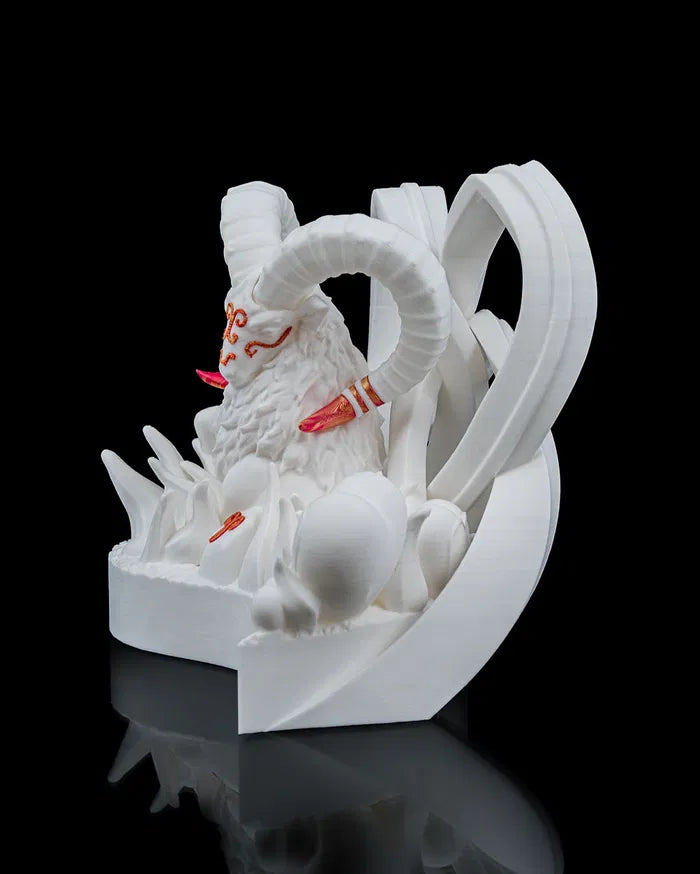 Aries Inferno Ram – Zodiac Statement Sculpture