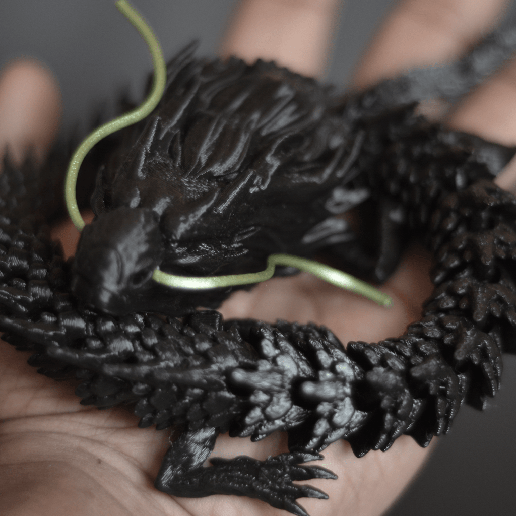 Articulated Oriental Dragon – Fully Flexible Collectible Figurine