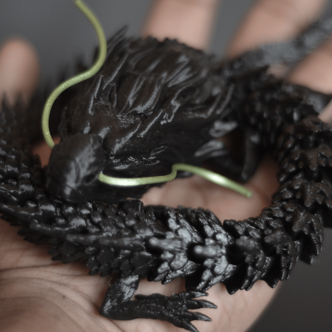 Articulated Oriental Dragon – Fully Flexible Collectible Figurine