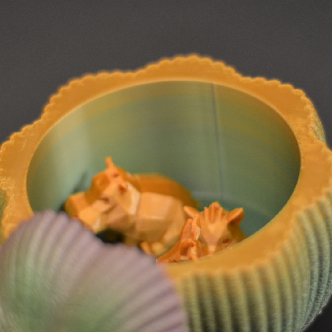 Pumpkin Storage Box – Quirky Aesthetic Organizer & Home Décor